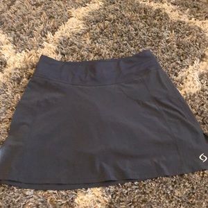 Gray moving comfort skort